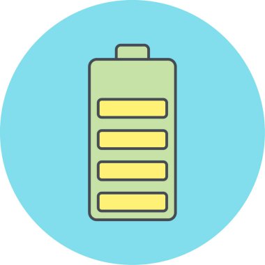 pil vektör illüstrasyonu