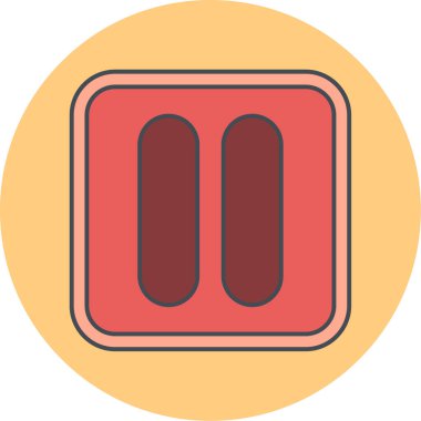 Modern b 'nin vektör illüstrasyonu simge unsurundan yoksun.