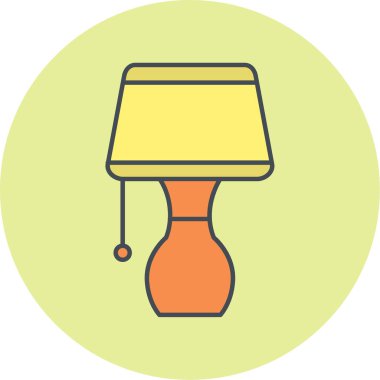 lamba ikonu vektör illüstrasyonu