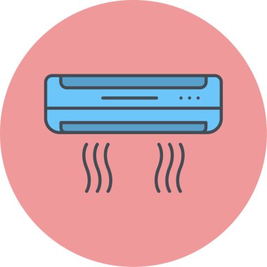 Klima vektör simgesi