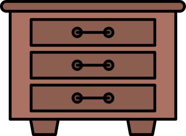 Abaküs. Web simgesi basit illüstrasyon