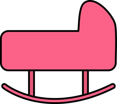 Çizgi film simgesinin vektör çizimi