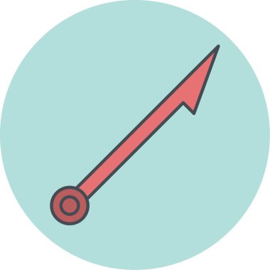 ok simgesi vektör illüstrasyonu