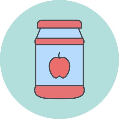 Gıda simgesinin vektör illüstrasyonu