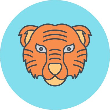 Bir kedinin vektör illüstrasyonu