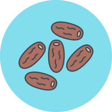 Gıda simgesinin vektör illüstrasyonu