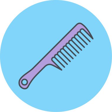 Tarak simge vektör çizim