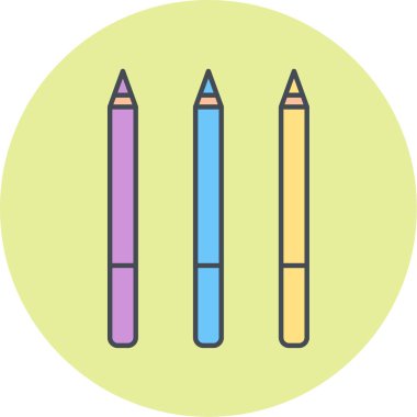 kalem simgesi vektör illüstrasyonu