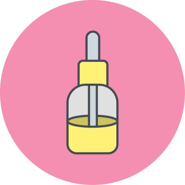 Parfüm. Web simgesi basit illüstrasyon