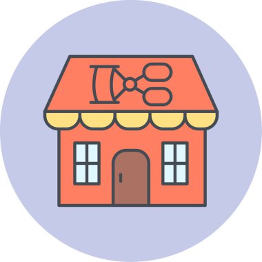 seo modern simgesinin vektör illüstrasyonu