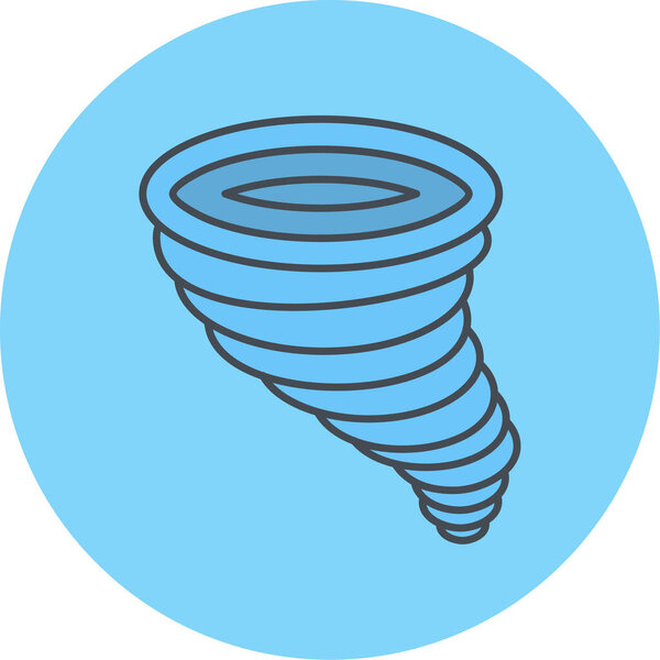 tornado icon vector illustration