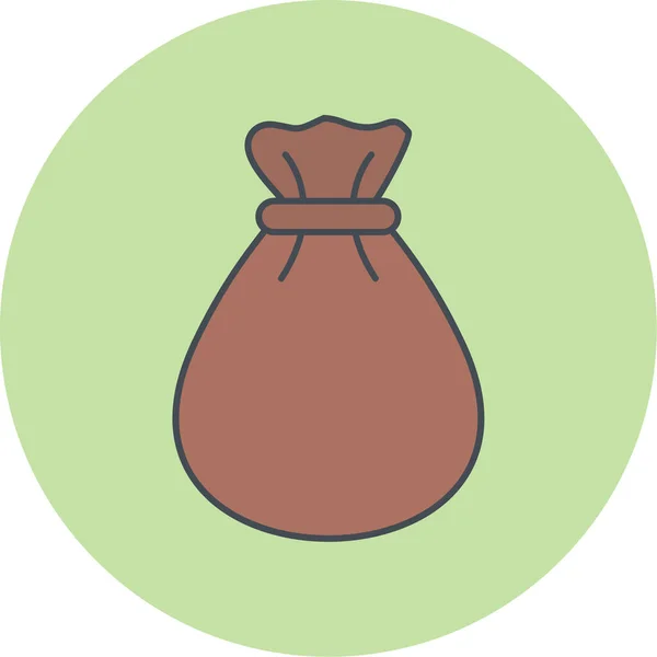 Vektor Illustration Des Taschensymbols — Stockvektor