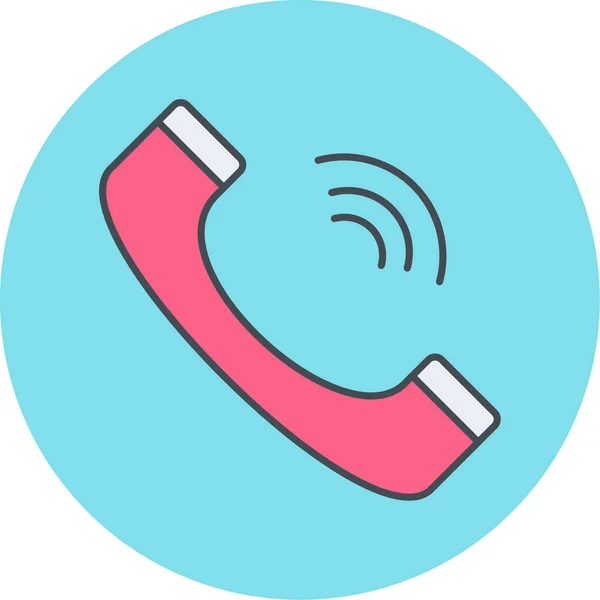 Illustration Des Telefon Symbols — Stockvektor