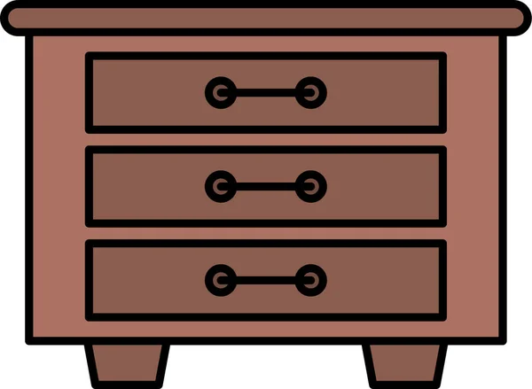 Ábaco Icono Web Ilustración Simple — Vector de stock