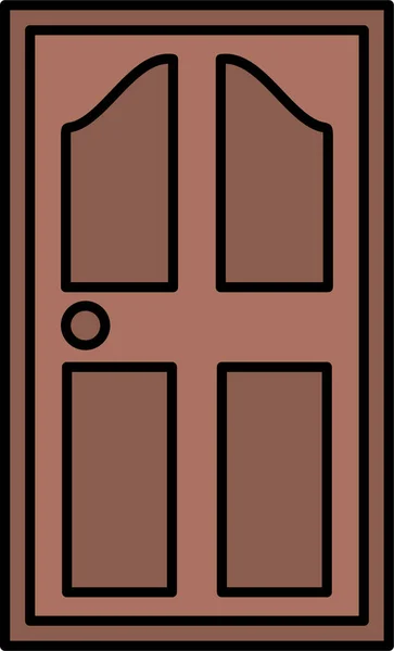 Значок Вікна Модному Стилі Ізольований Фон — стоковий вектор