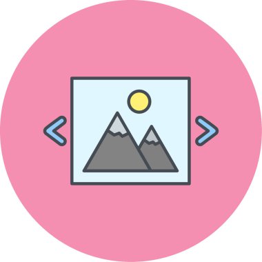 seo modern simgesinin vektör illüstrasyonu