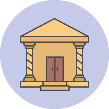 Modern eğitim ikonunun vektör illüstrasyonu