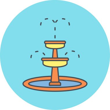 Bir masa lambası simgesinin vektör illüstrasyonu