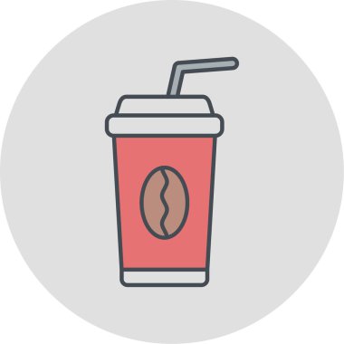 kahve fincanı vektör simgesi