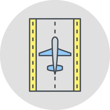 Uçak. Web simgesi basit illüstrasyon