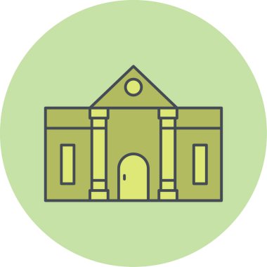 Modern eğitim ikonunun vektör illüstrasyonu