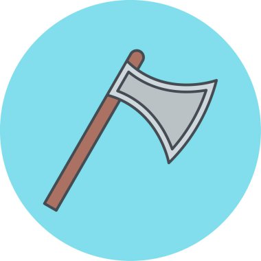 Balta simgesi vektör illüstrasyonu