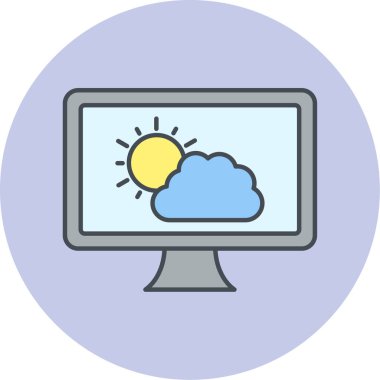 modern simge vektör illüstrasyonu