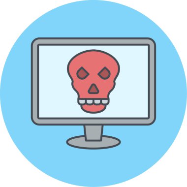 Modern simge vektör illüstrasyonunu izle