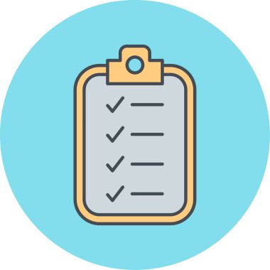 Pano simgesinin vektör illüstrasyonu