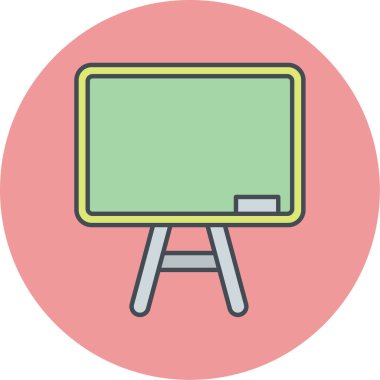 okul yönetim kurulu simgesi vektör illüstrasyonu