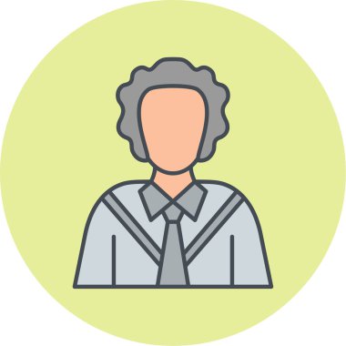 man simgesi vektör illüstrasyonu