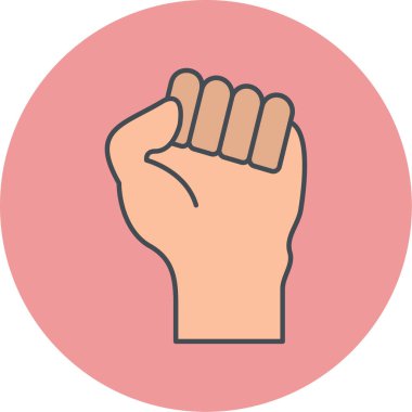 el simgesi vektör illüstrasyonu