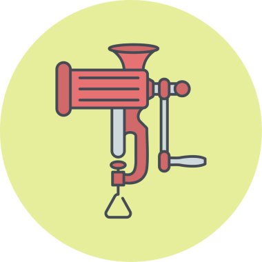 Bir boru simgesinin vektör illüstrasyonu