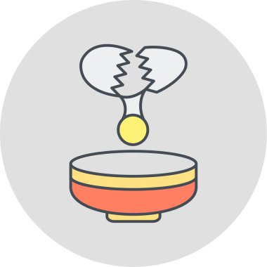 Gıda simgesinin vektör illüstrasyonu