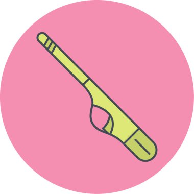 beysbol yarasa simgesi vektör çizimi tasarımı