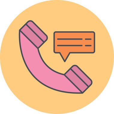 Telefon var. Basit resimleme