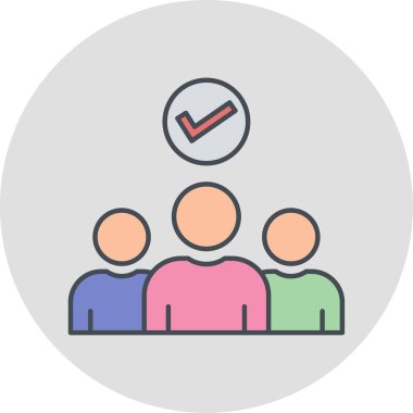 İş ve finans simgesinin vektör illüstrasyonu