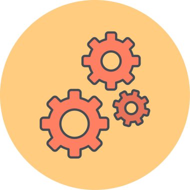 seo modern simgesinin vektör illüstrasyonu