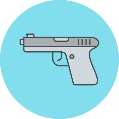 Tabanca simgesinin vektör illüstrasyonu