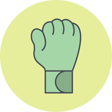 el simgesi vektör illüstrasyonu