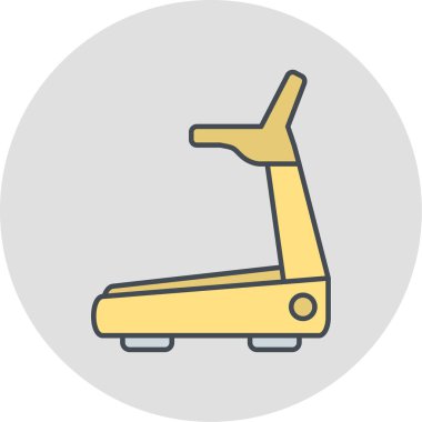 Spor. Web simgesi basit illüstrasyon