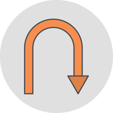 ok simgesi vektör illüstrasyonu