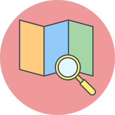 seo modern simgesinin vektör illüstrasyonu