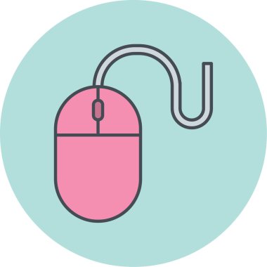 Fare. Web simgesi basit illüstrasyon