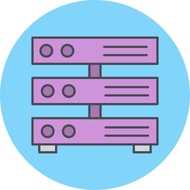 veritabanı simgesi çizimi