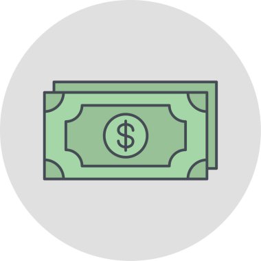 Dolar işareti vektör illüstrasyonuName