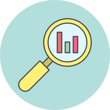 seo modern simgesinin vektör illüstrasyonu