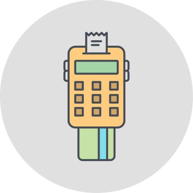 Kredi kartı vektör simgesi