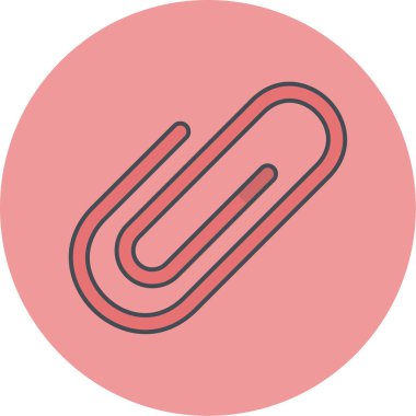 Tek izole edilmiş iğne simgesinin vektör çizimi