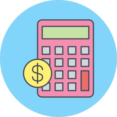 Modern b 'nin vektör gösterimi hesap makinesinin eksik simgesi